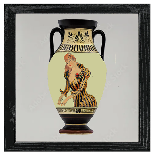 Cheret Vase Tile IV