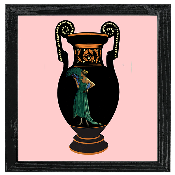 La Guirlande Vase Tile IV