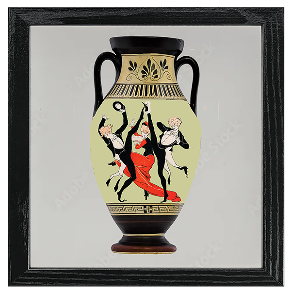 Cheret Vase Tile VII
