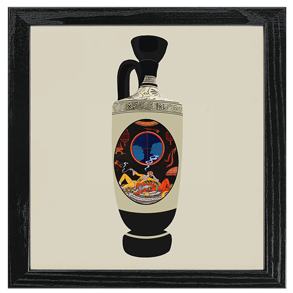 Falbalas Vase Tile XV