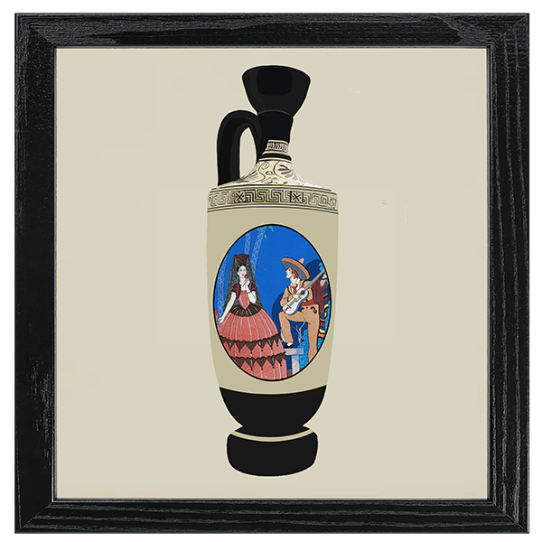 Falbalas Vase Tile XVI