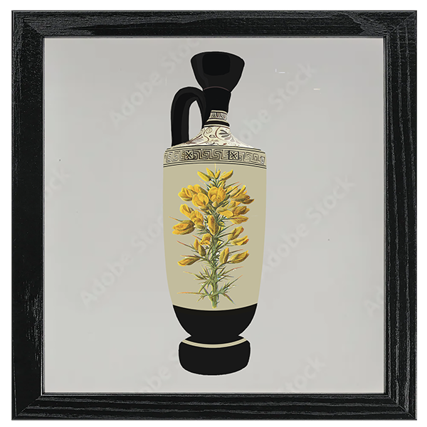 Familiar Flower Vase Tile X
