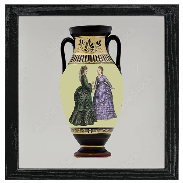 Victorian Vase Tile IV