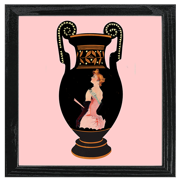Cheret Vase Tile IX