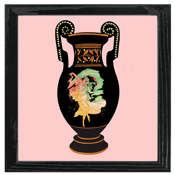 Cheret Vase Tile X