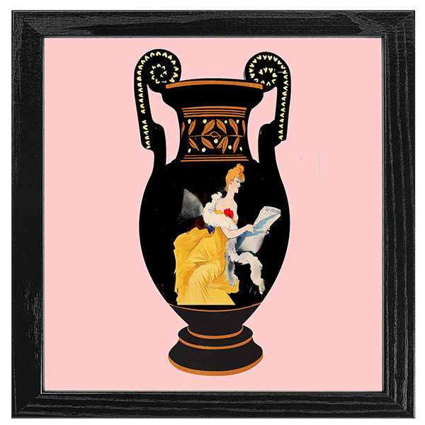 Cheret Vase Tile XI