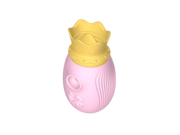 Queen Crown Vibrator - 3 in 1  Sensations - PINK