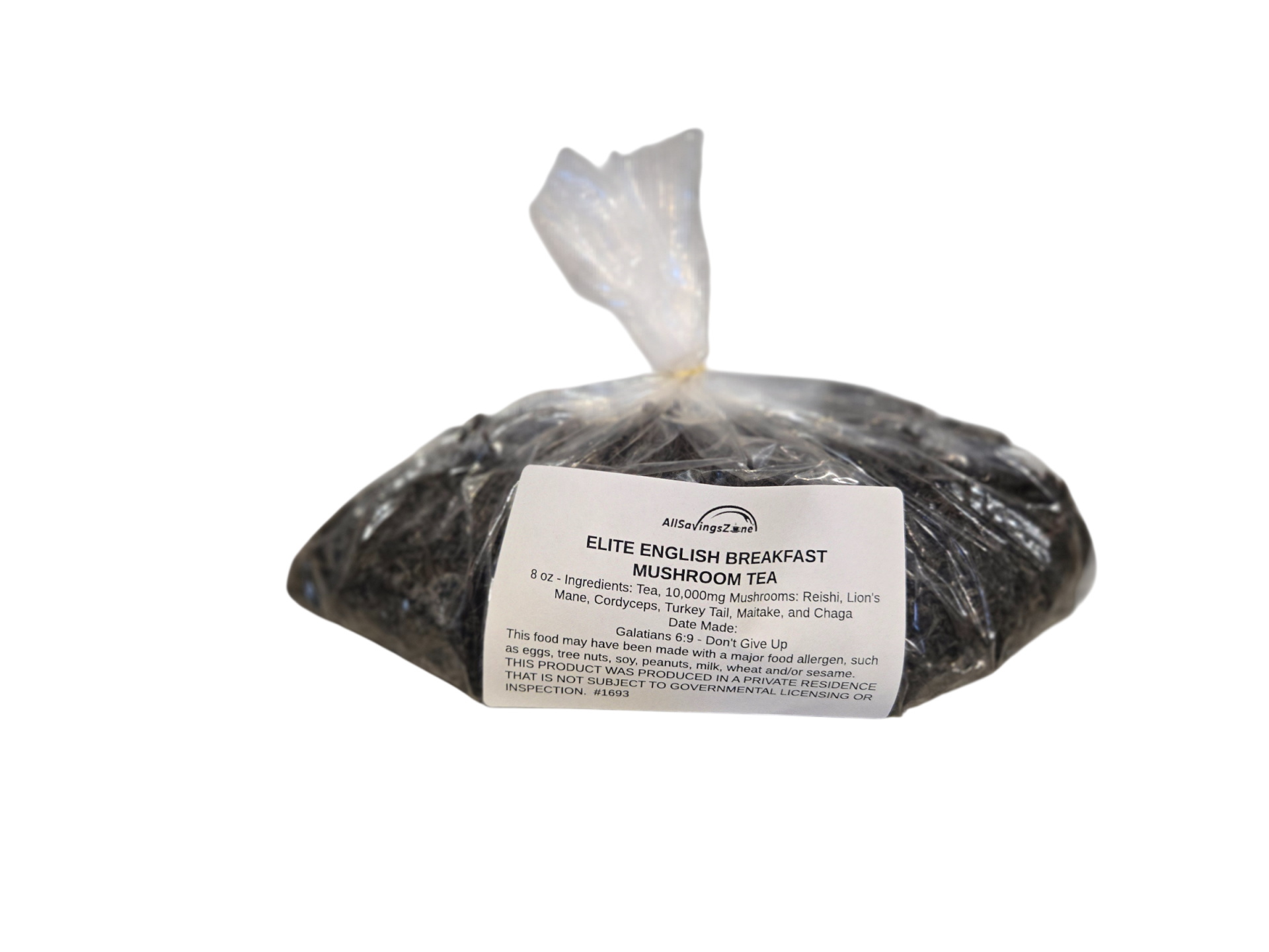Elite English Breakfast - Mushroom Loose Tea - 8 oz