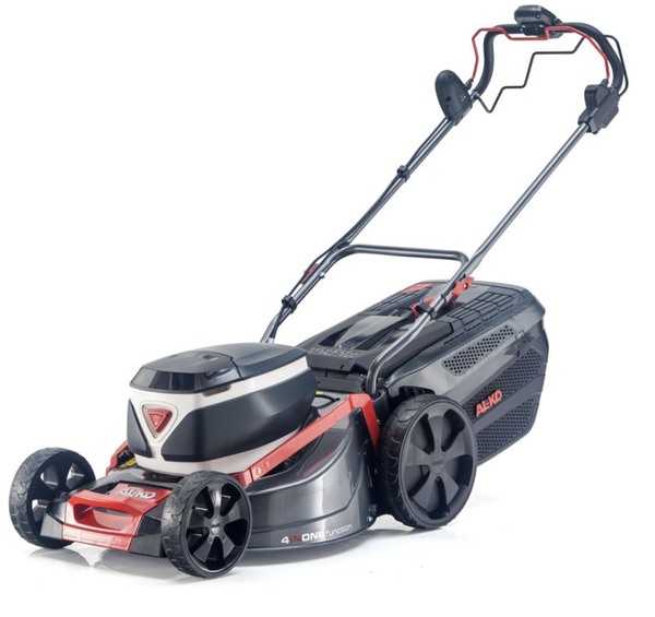 AL-KO 36V 512 Li VS-W Premium 4-in-1 Variable Speed Cordless Lawn Mower (with 2 x 5Ah Batteries & Fast Charger)