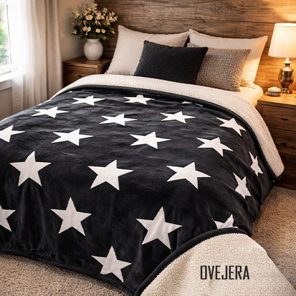 COBIJA ESTRELLAS OVEJERA