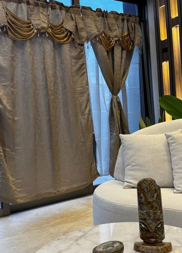 CORTINA CORAL MARCA CASA REAL