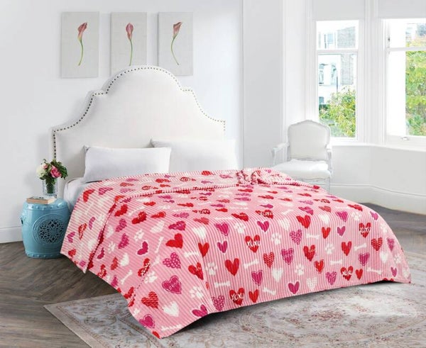GOBIJA PIEL DE CISNE ACANALADA ESTAMPADA