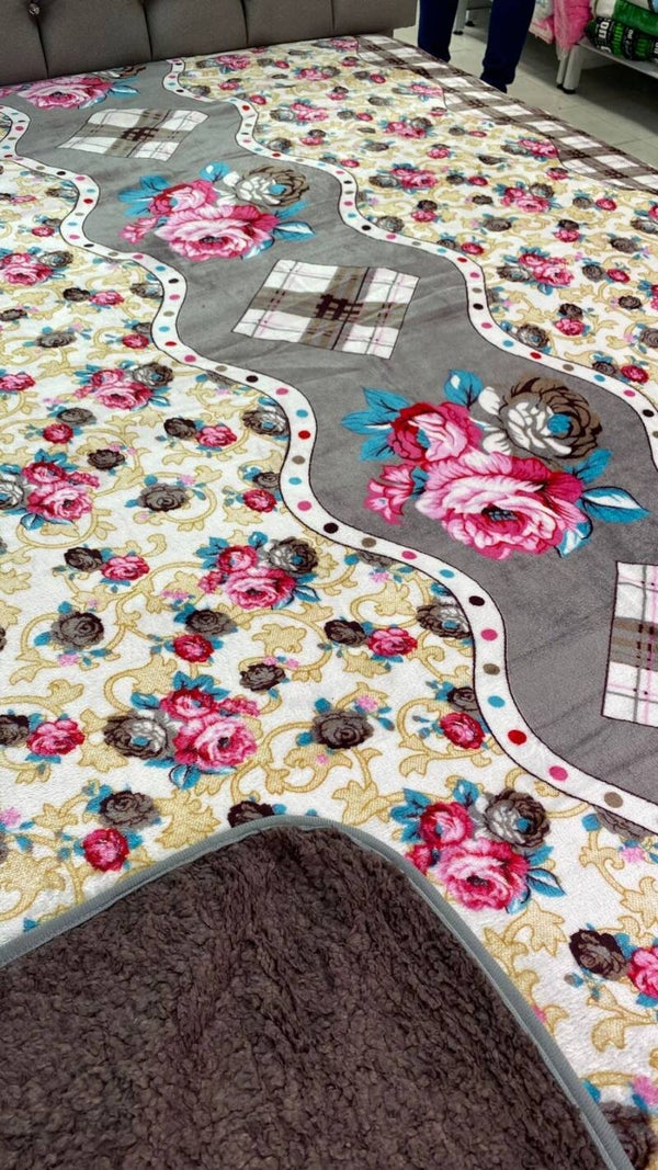 COBIJA OVEJERA ESTAMPADA