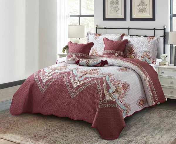 EDREDON EN GAMUZA ESTAMPADO PARA CAMA 140