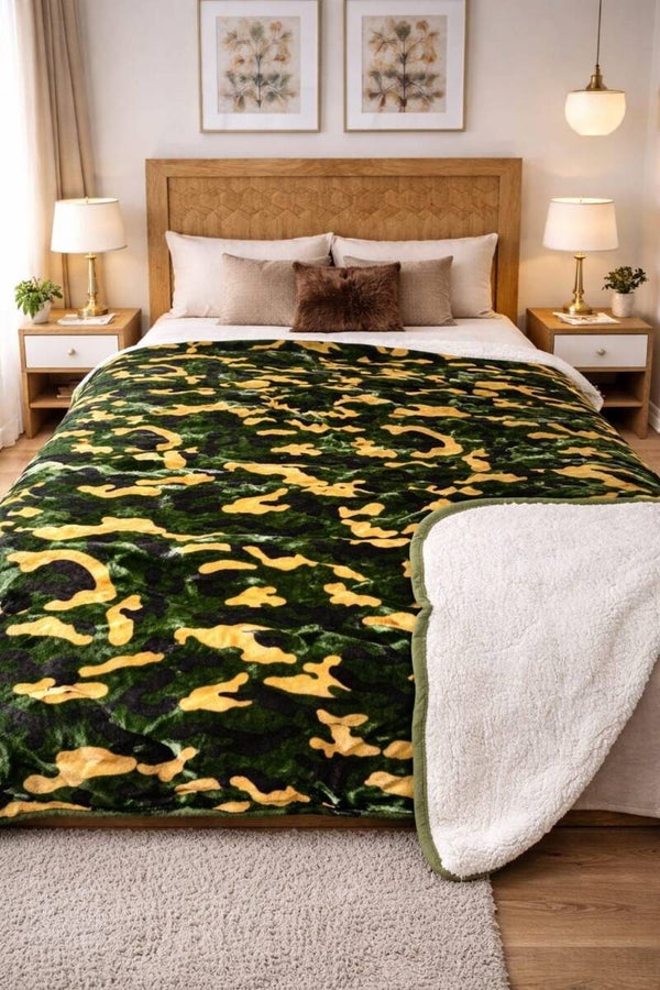 COBIJA OVEJERA ESTAMPADA