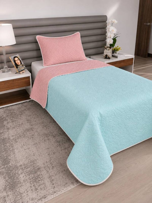 COLCHA DOBLE FAZ BELLISIMA PARA CAMA SENCILLA