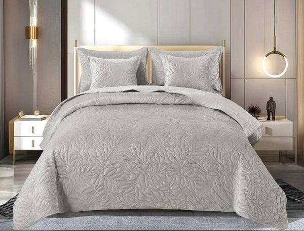 EDREDON BORDADO VELVET PARA CAMA 140