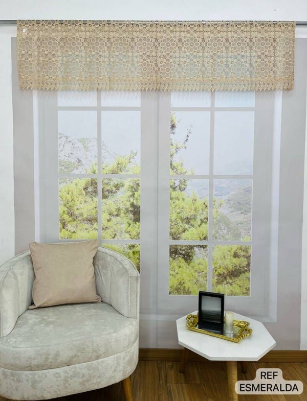 CENEFA DECORATIVA PARA VENTANA