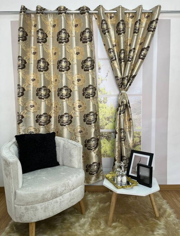 CORTINA ESTAMPADA SATIN EN ARGOLLA