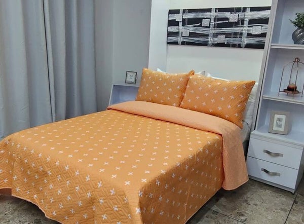 COLCHA ESTAMPADA BECORAT DOBLE FAZ