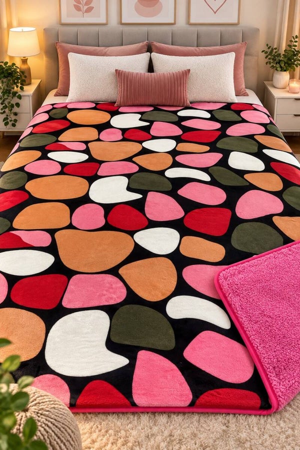 COBIJA OVEJERA ESTAMPADA