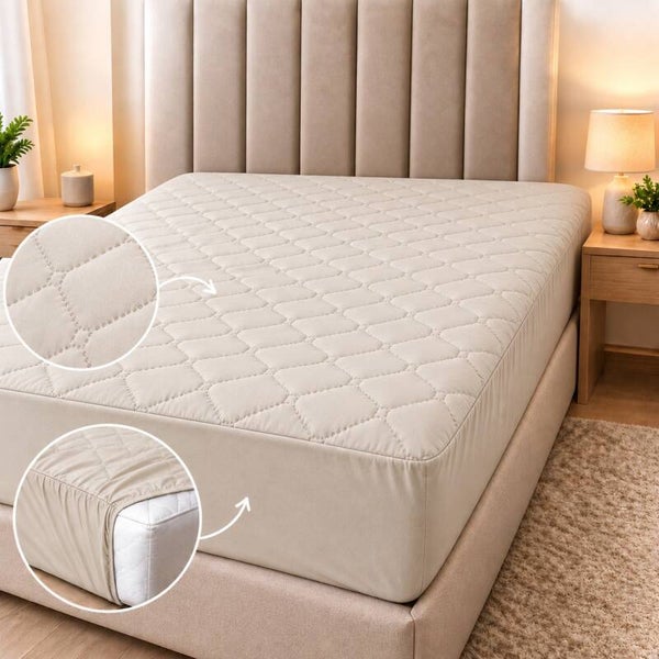 PROTECTOR COLCHON ANTIFLUIDO AJUSTABLE CAMA 140