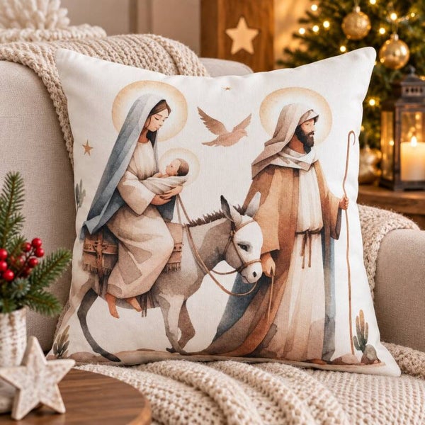 COJIN NAVIDEÑO CON RELLENO