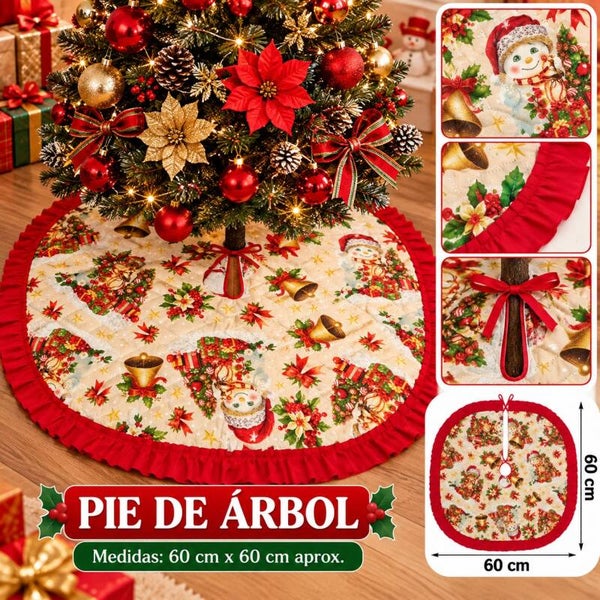 PIE DE ARBOL NAVIDEÑO