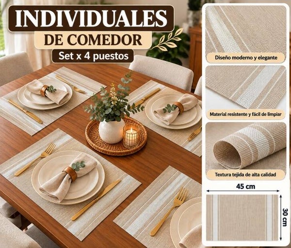 INDIVIDUAL 4 PUESTOS