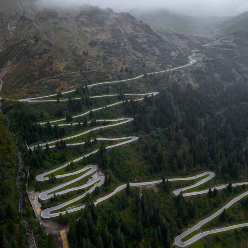 San Bernardino Pass (Switzerland) - Woltotravel.com