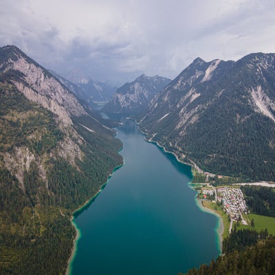 Plansee - View (Tirol, Oostenrijk) - Woltotravel.com
