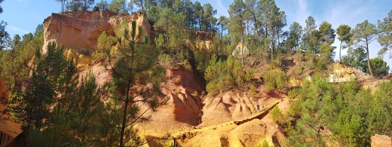 Les Ocres De Roussillon (Frankrijk) - Woltotravel.com