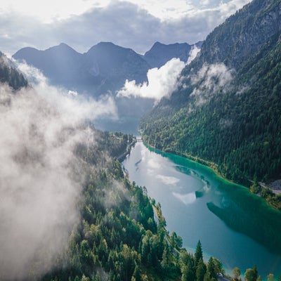 Plansee - View (Tirol, Oostenrijk) - Woltotravel.com