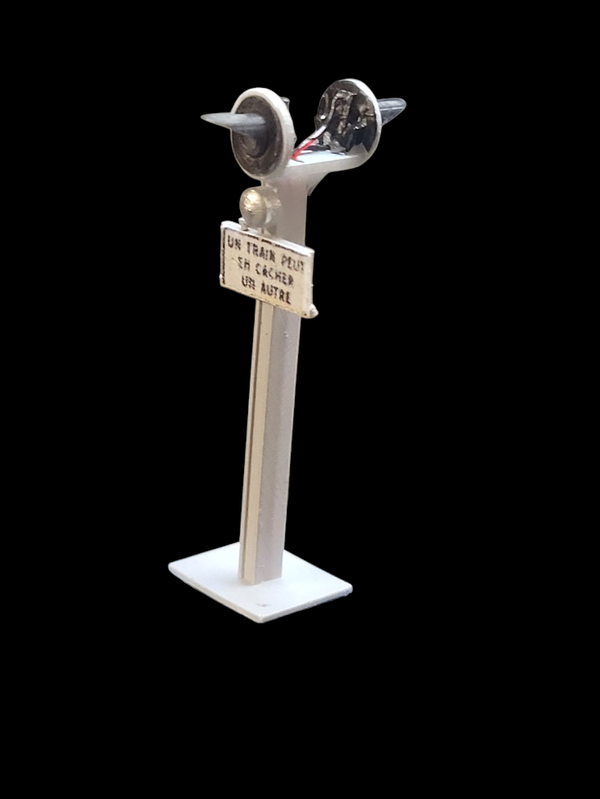 Signal d'annonce lumineux pour PN 1/87