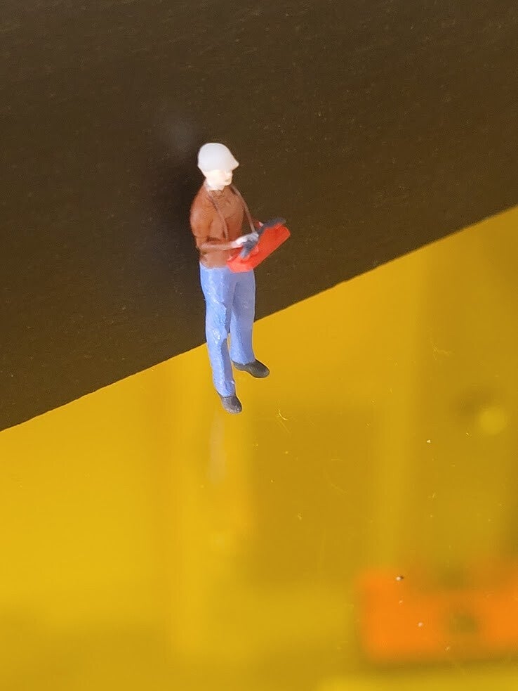 Grutier avec télécommande style Palfinger (Paint)