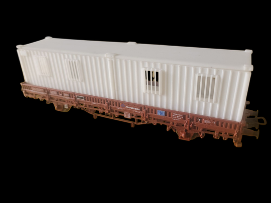 Bungalow de chantier pour wagon K50