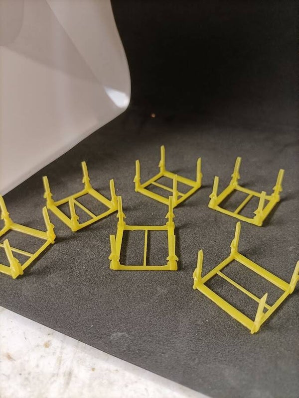 Rack pour le transport de traverses par 6 Ech Ho (Gris)