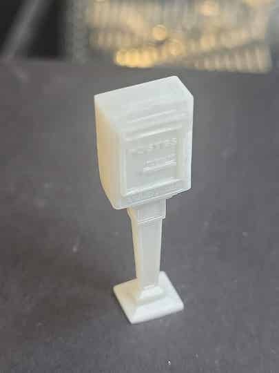 Boite aux lettre 1940 echelle 1/43 (1 piece)