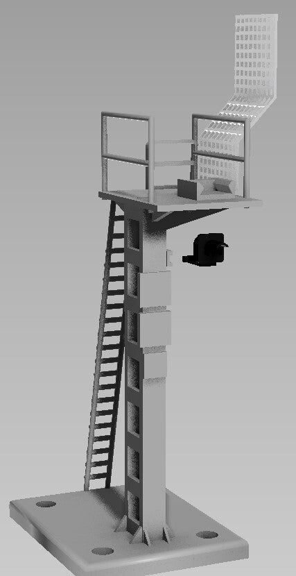 Mat déporté  type avec socle h= 44mm avec grille pour plus de 5 feux