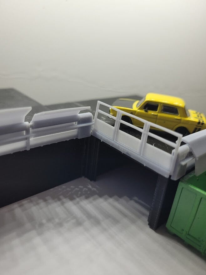 Dechetterie (4 gardes corps fixe de 40mm)