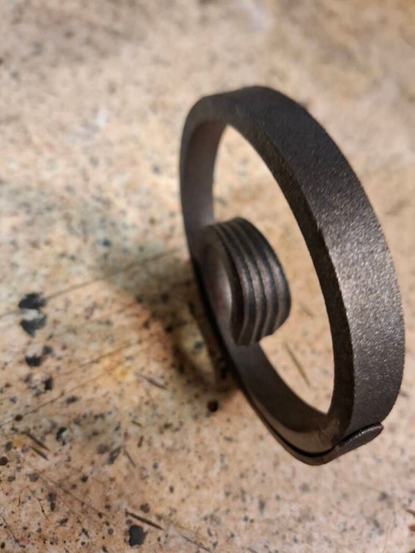 Circle With Fishtail End