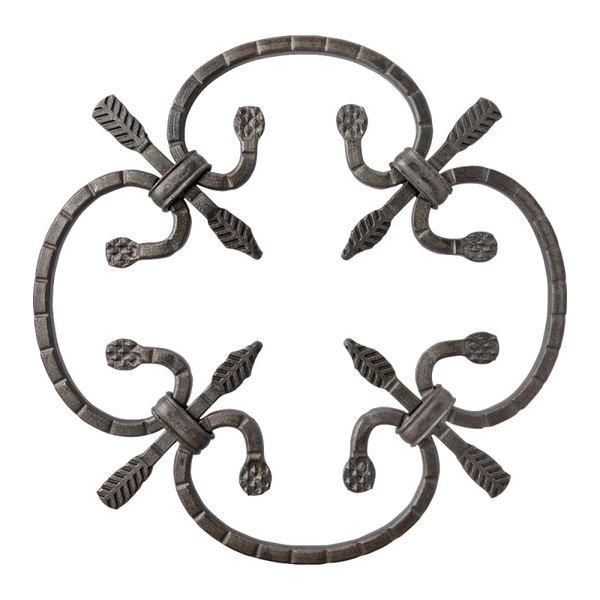 rosette 8mm square bar 250x250