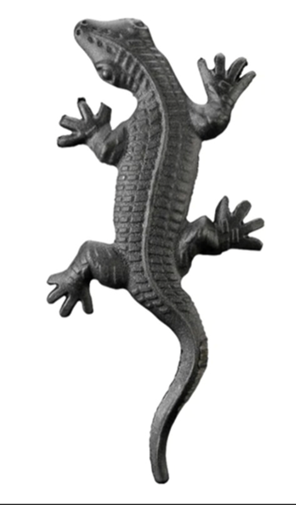cast iron lizard