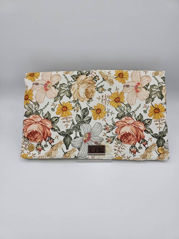 Windeltasche bunte Blumen