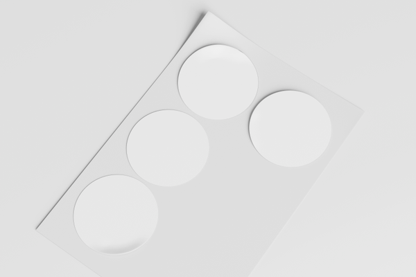 Ronde stickers bedrukt - 30 mm