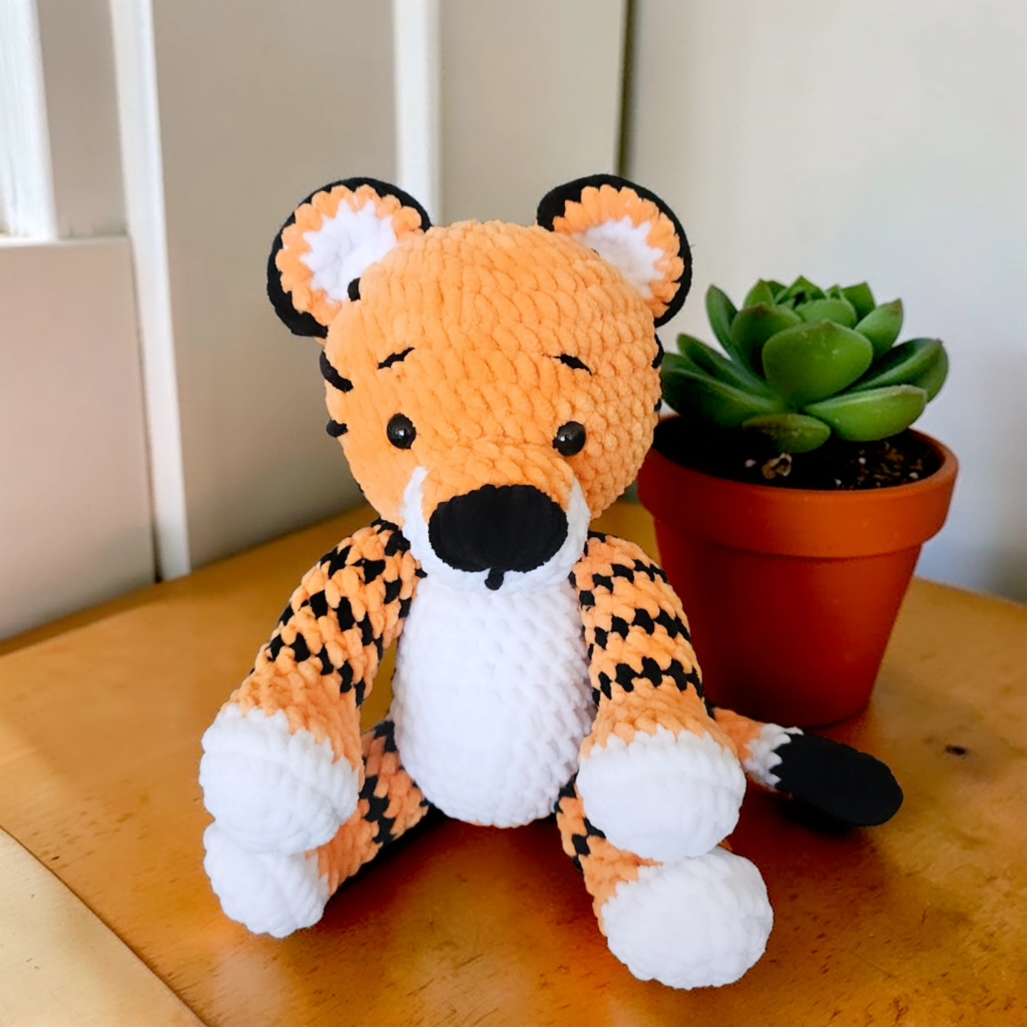 Tigre au crochet