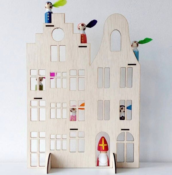 Grote Pietenhuis voor Pegdolls