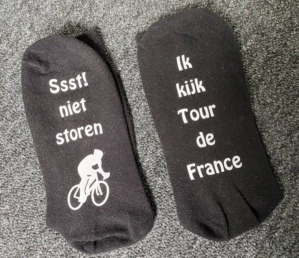 Ssst niet storen tour de france sokken