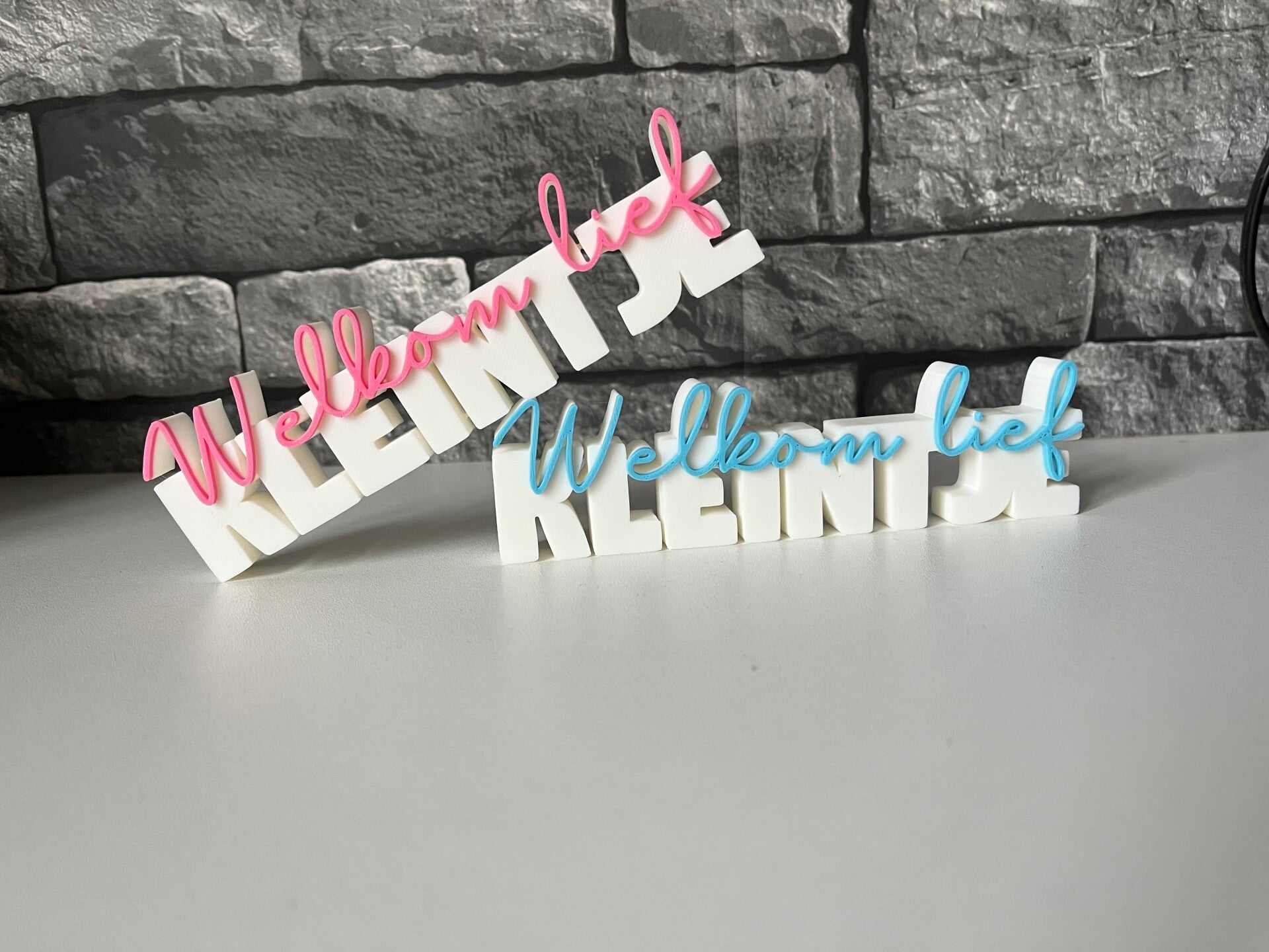 Welkom lief kleintje