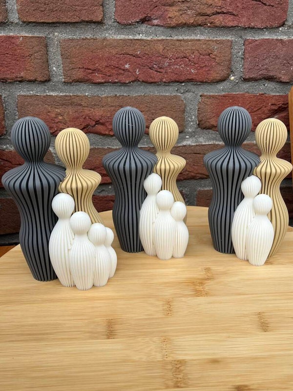 Papa, mama en kids